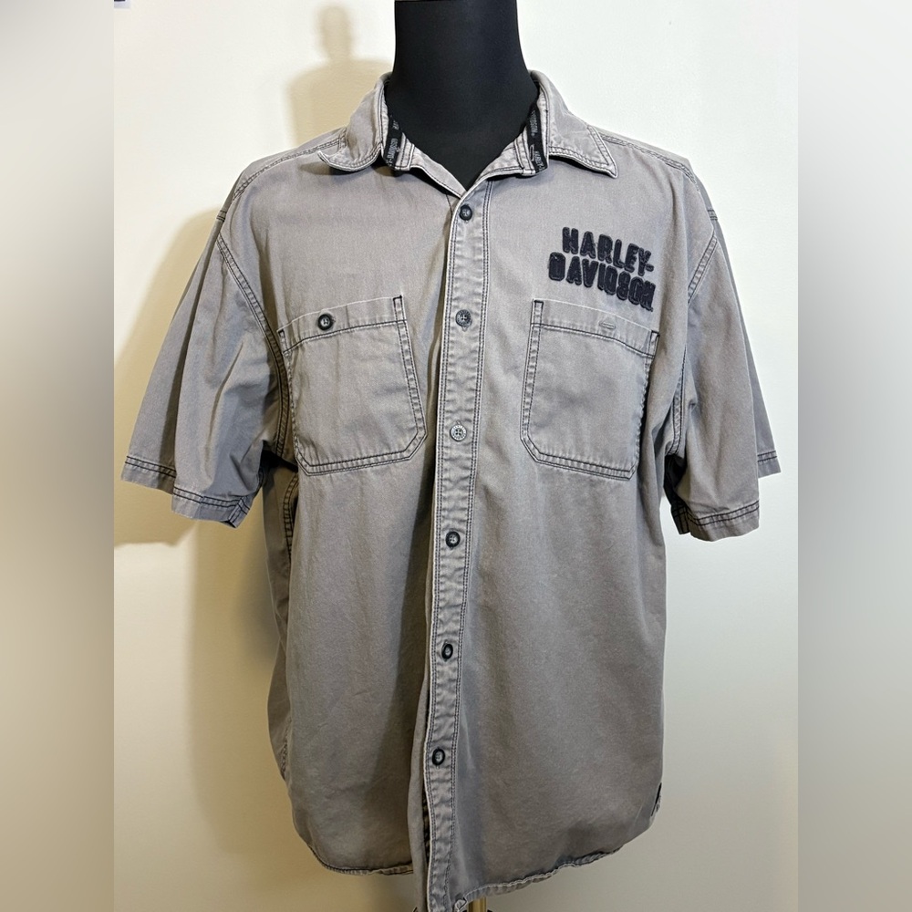 Harley Davidson XXL button up shirt